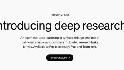 ChatGPT Deep Research