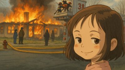 Studio Ghibli AI art